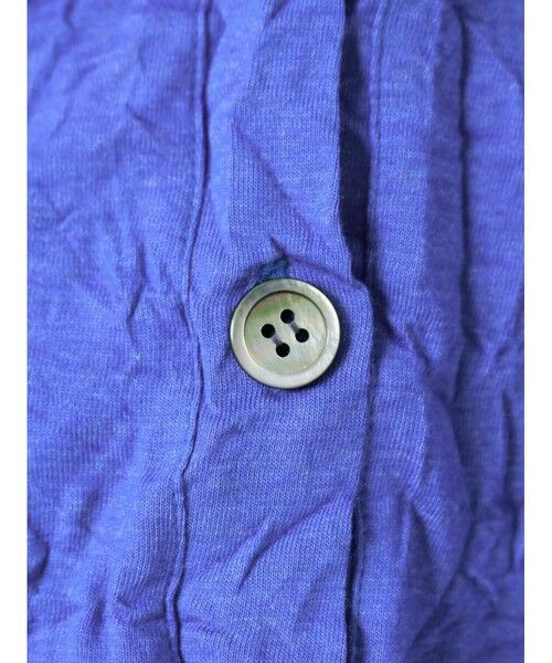 mizuiro ind / ミズイロインド カーディガン・ボレロ | mizuiro ind ワッシャープリーツVネックカーディガン | 詳細1