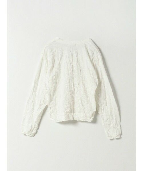 mizuiro ind / ミズイロインド カーディガン・ボレロ | mizuiro ind ワッシャープリーツVネックカーディガン | 詳細7