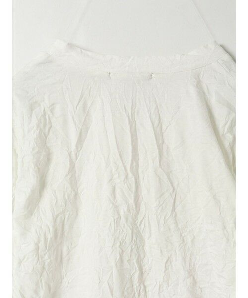 mizuiro ind / ミズイロインド カーディガン・ボレロ | mizuiro ind ワッシャープリーツVネックカーディガン | 詳細8