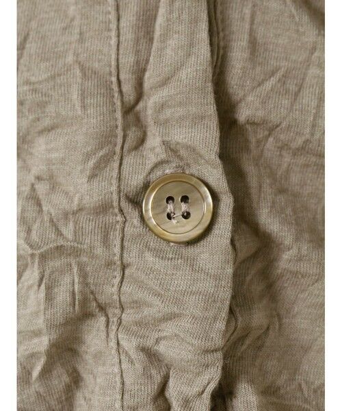 mizuiro ind / ミズイロインド カーディガン・ボレロ | mizuiro ind ワッシャープリーツVネックカーディガン | 詳細11