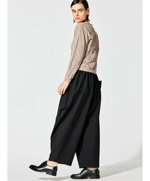 mizuiro ind / ミズイロインド カーディガン・ボレロ | mizuiro ind ワッシャープリーツVネックカーディガン | 詳細15