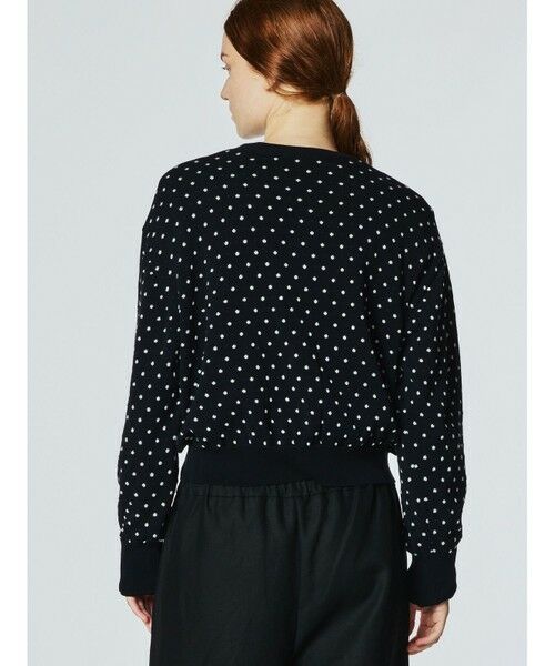 mizuiro ind / ミズイロインド カーディガン・ボレロ | mizuiro ind ドットJQクルーネックカーディガン | 詳細10