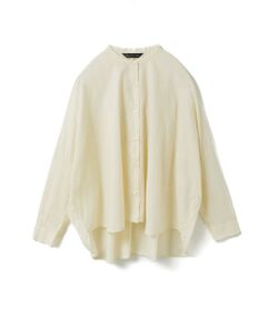mizuiro ind / ミズイロインド シャツ・ブラウス | mizuiro ind バックギャザーワイドシャツ