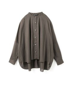 mizuiro ind / ミズイロインド シャツ・ブラウス | mizuiro ind バックギャザーワイドシャツ