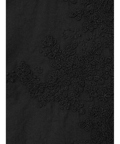 mizuiro ind / ミズイロインド シャツ・ブラウス | mizuiro ind レーススタンドカラーワイドシャツ | 詳細14