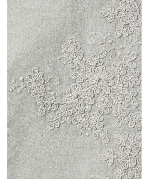 mizuiro ind / ミズイロインド シャツ・ブラウス | mizuiro ind レーススタンドカラーワイドシャツ | 詳細25