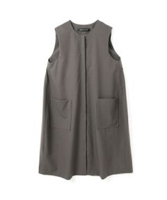 mizuiro ind / ミズイロインド ベスト | mizuiro ind フロントフライコクーンジレ