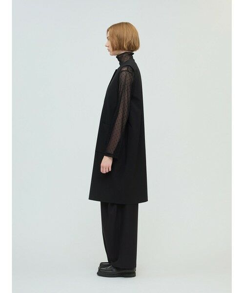 美品！mizuiroind★ミズイロインド★フロントフライコクーンジレ★ネイビー mizuiro ind フロントフライコクーンジレ｜ MARcourt ONLINE