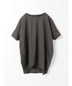 mizuiro ind / ミズイロインド カットソー | mizuiro ind ハーフスリーブコクーンプルオーバー