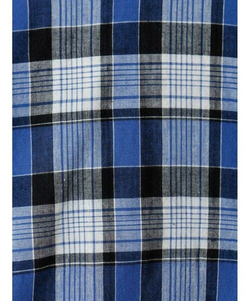 mizuiro ind / ミズイロインド ロング・マキシ丈ワンピース | mizuiro ind マドラスチェックフレアノースリーブワンピース | 詳細8