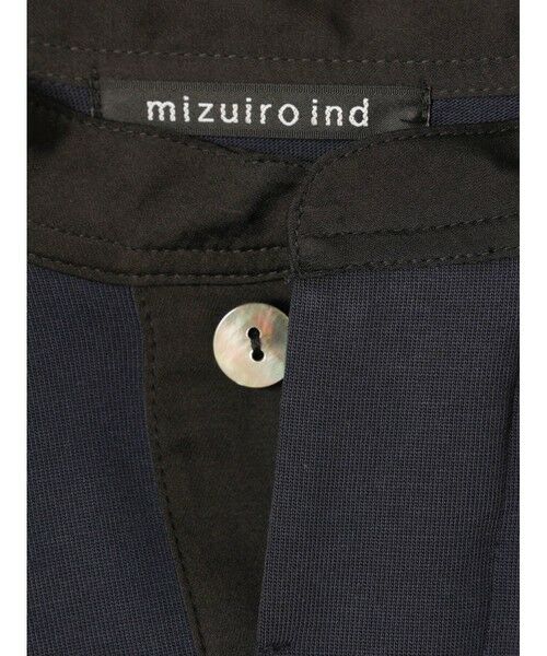 mizuiro ind / ミズイロインド ドレス | mizuiro ind スタンドカラーラグビーチュニック | 詳細1