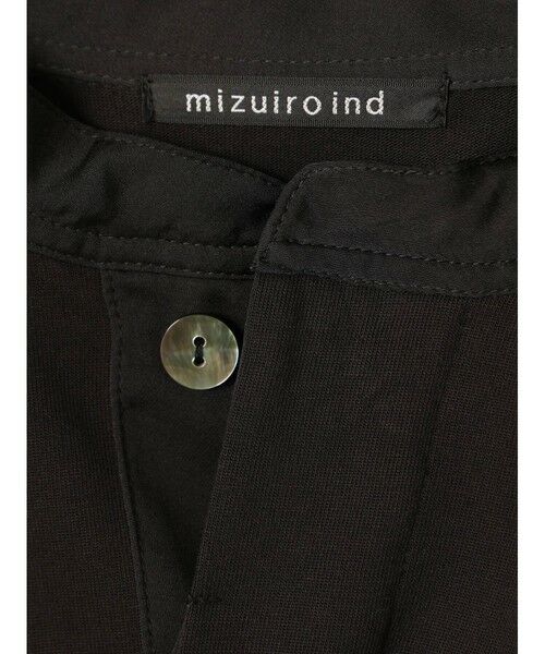 mizuiro ind / ミズイロインド ドレス | mizuiro ind スタンドカラーラグビーチュニック | 詳細4