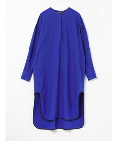 mizuiro ind / ミズイロインド ドレス | mizuiro ind バイカラーヘムシャツワンピース