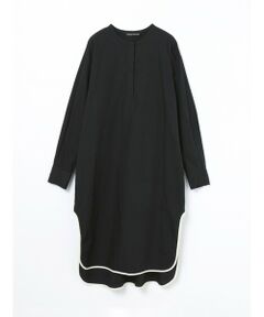 mizuiro ind / ミズイロインド ドレス | mizuiro ind バイカラーヘムシャツワンピース