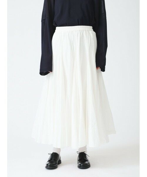 mizuiro ind / ミズイロインド ミニ・ひざ丈スカート | mizuiro ind ボリュームフレアスカート | 詳細8