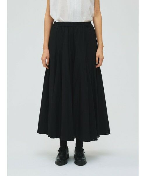 mizuiro ind / ミズイロインド ミニ・ひざ丈スカート | mizuiro ind ボリュームフレアスカート | 詳細13