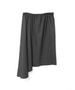 mizuiro ind / ミズイロインド ミニ・ひざ丈スカート | mizuiro ind アシンメトリースカート