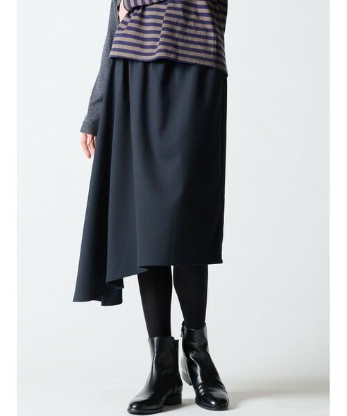 mizuiro ind / ミズイロインド ミニ・ひざ丈スカート | mizuiro ind アシンメトリースカート | 詳細6