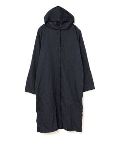 mizuiro ind / ミズイロインド テーラードジャケット | mizuiro ind ワッシャープリーツフード付きワイドコート