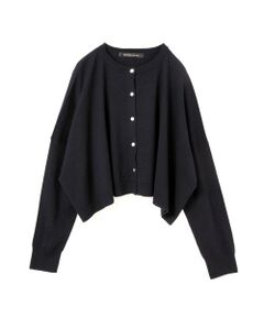mizuiro ind / ミズイロインド カーディガン・ボレロ | mizuiro ind クルーネックショートカーディガン