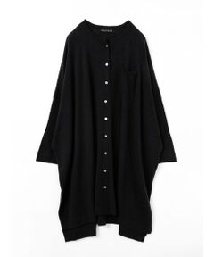 mizuiro ind / ミズイロインド ドレス | mizuiro ind ニットスタンドカラーシャツワンピース