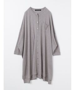 mizuiro ind / ミズイロインド ドレス | mizuiro ind ニットスタンドカラーシャツワンピース