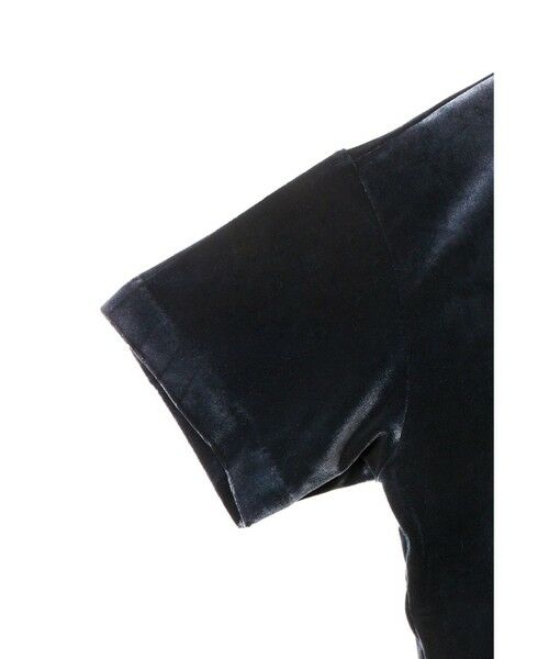 mizuiro ind / ミズイロインド カットソー | mizuiro ind ベロアワイドT | 詳細4