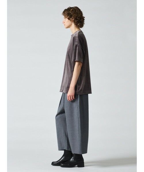 mizuiro ind / ミズイロインド カットソー | mizuiro ind ベロアワイドT | 詳細15