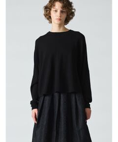 mizuiro ind / ミズイロインド ニット・セーター | mizuiro ind フロントシームコクーンプルオーバー