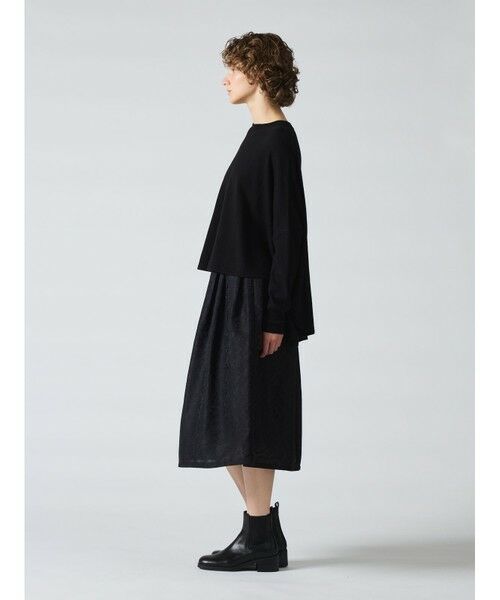 mizuiro ind / ミズイロインド ニット・セーター | mizuiro ind フロントシームコクーンプルオーバー | 詳細10