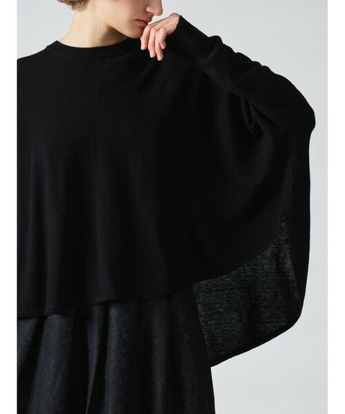 mizuiro ind / ミズイロインド ニット・セーター | mizuiro ind フロントシームコクーンプルオーバー | 詳細12