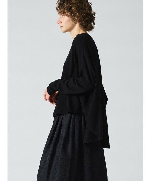 mizuiro ind / ミズイロインド ニット・セーター | mizuiro ind フロントシームコクーンプルオーバー | 詳細7