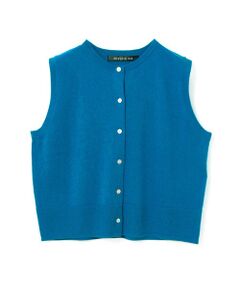 mizuiro ind / ミズイロインド ベスト | mizuiro ind クルーネックショートベスト