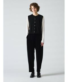 mizuiro ind / ミズイロインド ベスト | mizuiro ind クルーネックショートベスト