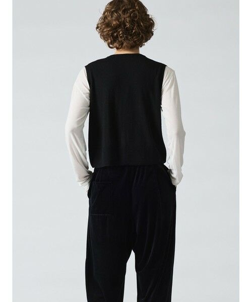mizuiro ind / ミズイロインド ベスト | mizuiro ind クルーネックショートベスト | 詳細7