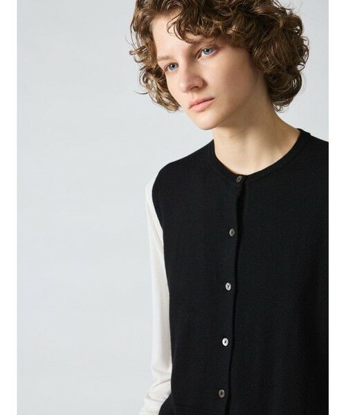 mizuiro ind / ミズイロインド ベスト | mizuiro ind クルーネックショートベスト | 詳細8