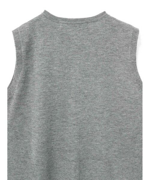 mizuiro ind / ミズイロインド ベスト | mizuiro ind クルーネックショートベスト | 詳細15