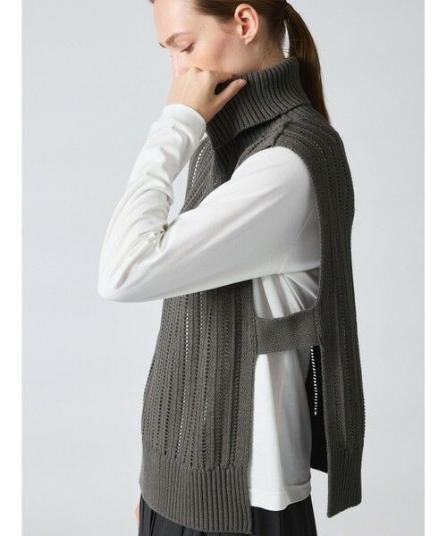 mizuiro ind / ミズイロインド ベスト | mizuiro ind ハイネックベスト | 詳細10