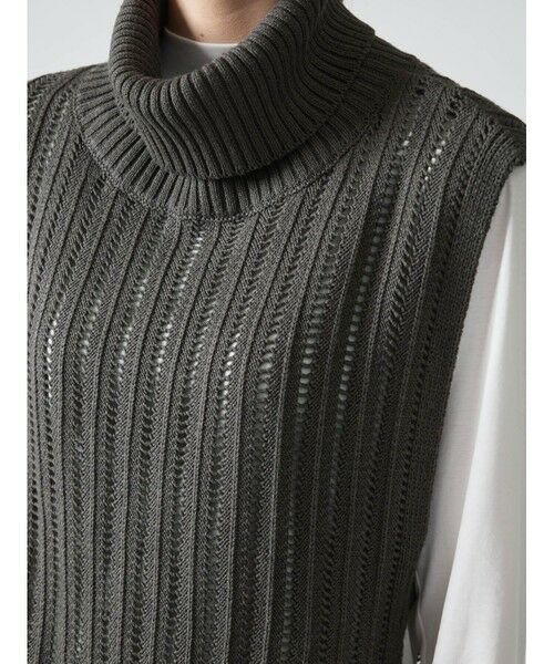 mizuiro ind / ミズイロインド ベスト | mizuiro ind ハイネックベスト | 詳細11