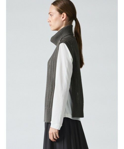 mizuiro ind / ミズイロインド ベスト | mizuiro ind ハイネックベスト | 詳細5