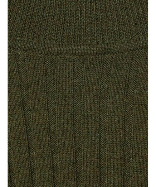 mizuiro ind / ミズイロインド ニット・セーター | mizuiro ind ワイドリブタートルネックプルオーバー | 詳細1