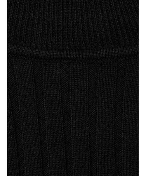 mizuiro ind / ミズイロインド ニット・セーター | mizuiro ind ワイドリブタートルネックプルオーバー | 詳細9