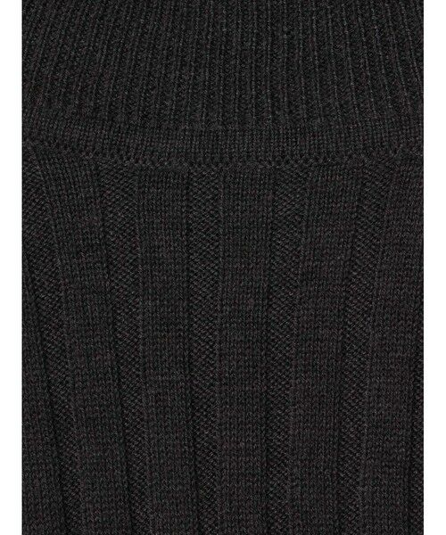 mizuiro ind / ミズイロインド ニット・セーター | mizuiro ind ワイドリブタートルネックプルオーバー | 詳細12