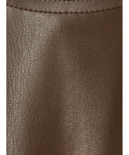 mizuiro ind / ミズイロインド カットソー | mizuiro ind イミテーションレザークルーネックプルオーバー | 詳細2