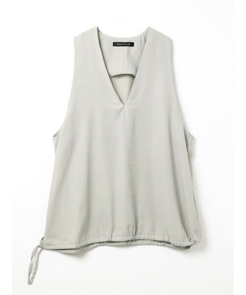 mizuiro ind / ミズイロインド ベスト | mizuiro ind T/WツイルVネックベスト | 詳細2