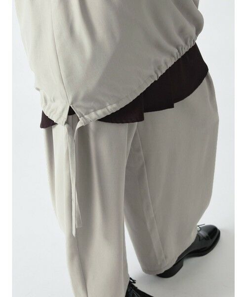 mizuiro ind / ミズイロインド ベスト | mizuiro ind T/WツイルVネックベスト | 詳細11