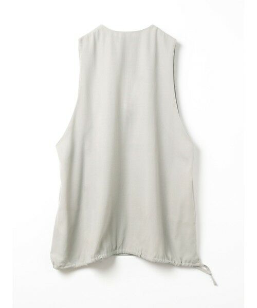 mizuiro ind / ミズイロインド ベスト | mizuiro ind T/WツイルVネックベスト | 詳細17