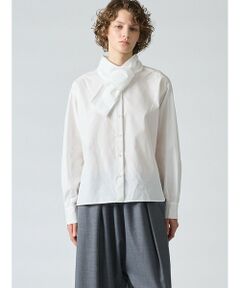 mizuiro ind / ミズイロインド シャツ・ブラウス | mizuiro ind ロールタイシャツ