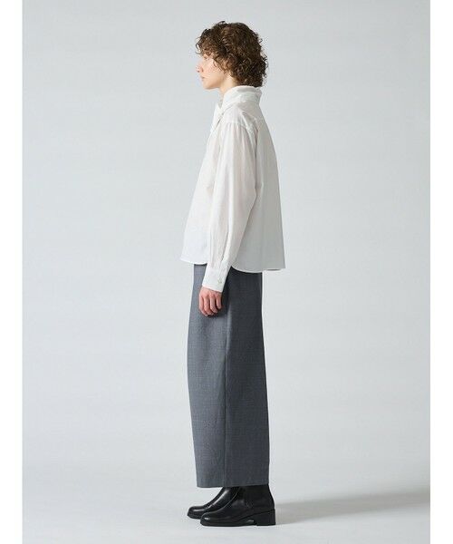 mizuiro ind / ミズイロインド シャツ・ブラウス | mizuiro ind ロールタイシャツ | 詳細19