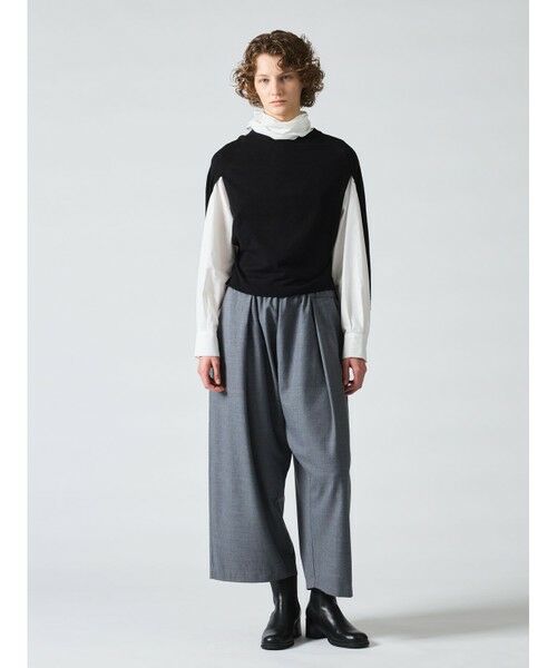 mizuiro ind / ミズイロインド シャツ・ブラウス | mizuiro ind ロールタイシャツ | 詳細23